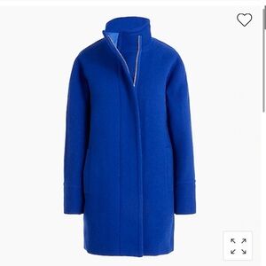 J. Crew City Peacoat in Blue